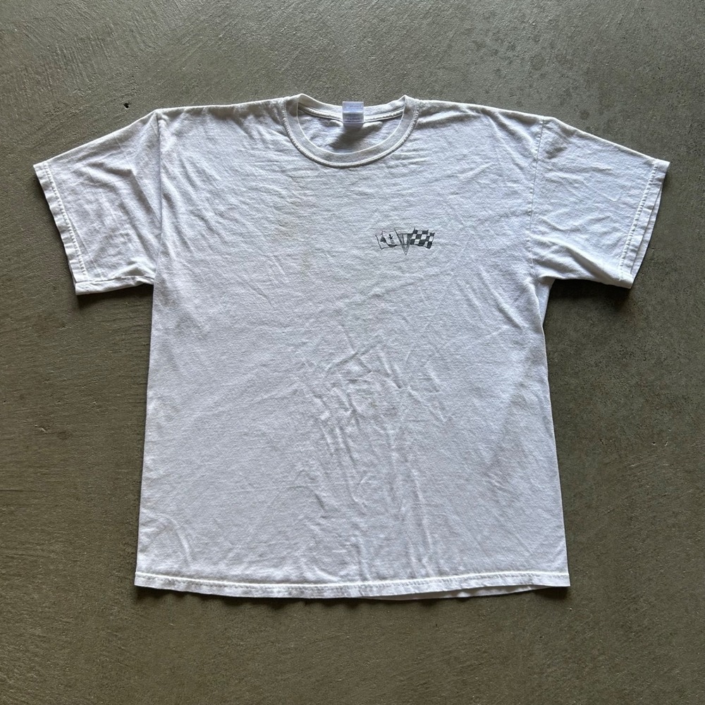 Vintage 5th Gen Camaro Shirt Size XL White Carolina Camaro Club Chevy Muscle Car
